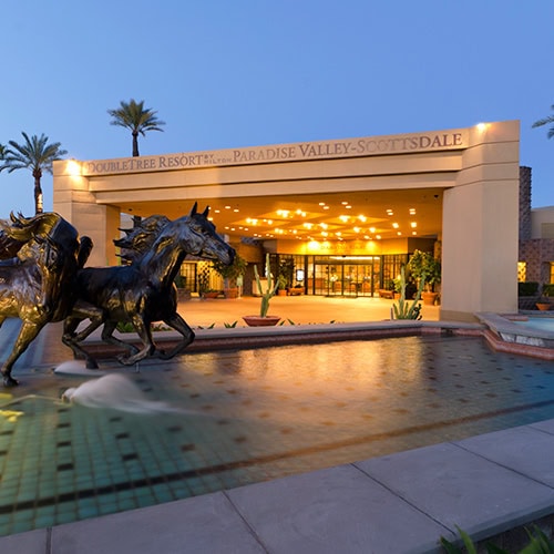 DoubleTree Resort Paradise Valley - entrance DoubleTree Resort Paradise Valley - entrance